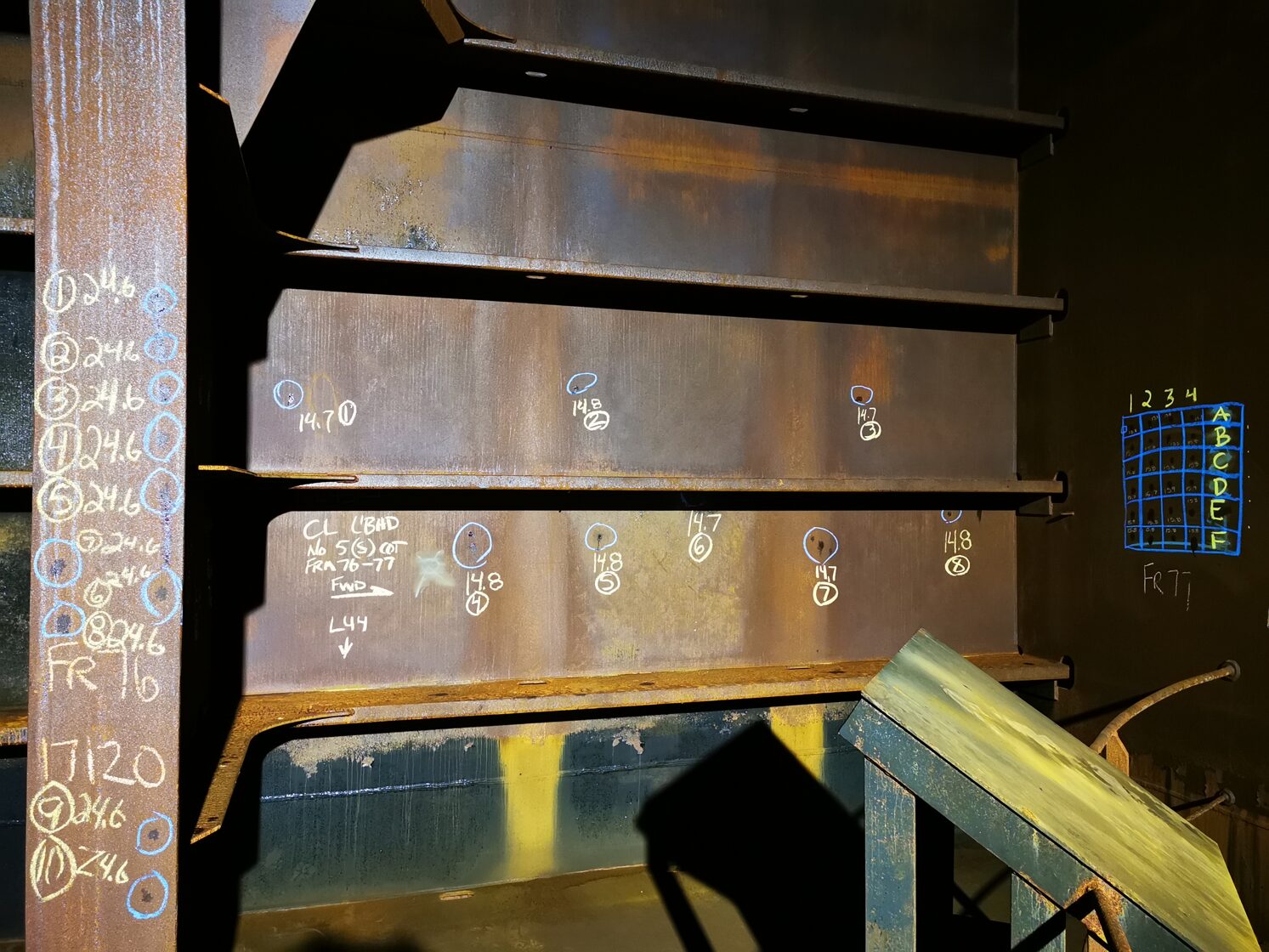 Close-up image of drone viewing equipment